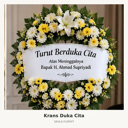 Krans Bunga Duka Tasikmalaya Kota